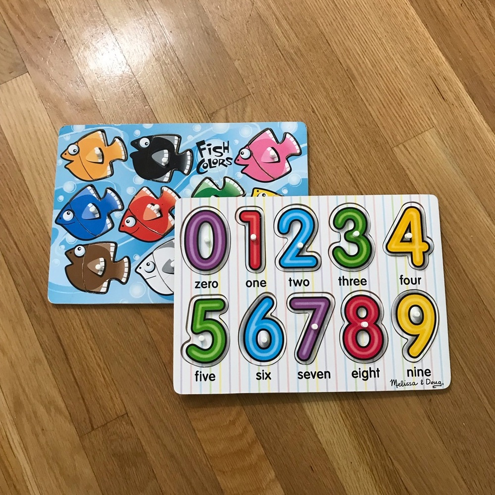 Melissa and Doug Puzzle bundle